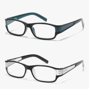 RaoOG-Reading Glasses Men Blue Light Blocking - 2 Pack Anti-blue- 2.50-NWB